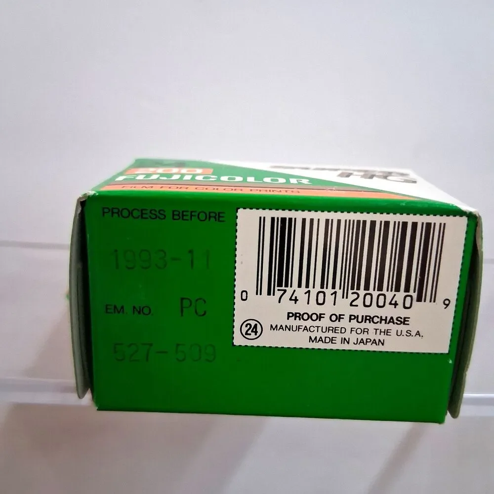 5 Vintage FUJIFILM 35mm Fujicolor Super HQ 200 Speed 24 Exp. Film NOS (expired)